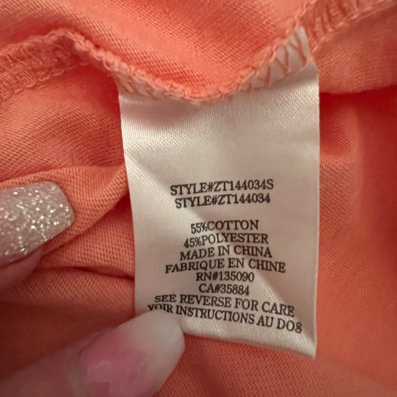 Z SUPPLY NWOT WOMEN’S POCKET T-SHIRT IN GUAVA SIZE SMALL - Picture 5 of 5